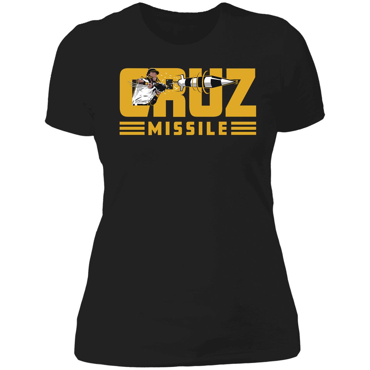 Oneil Cruz Missile Ladies Boyfriend Shirt