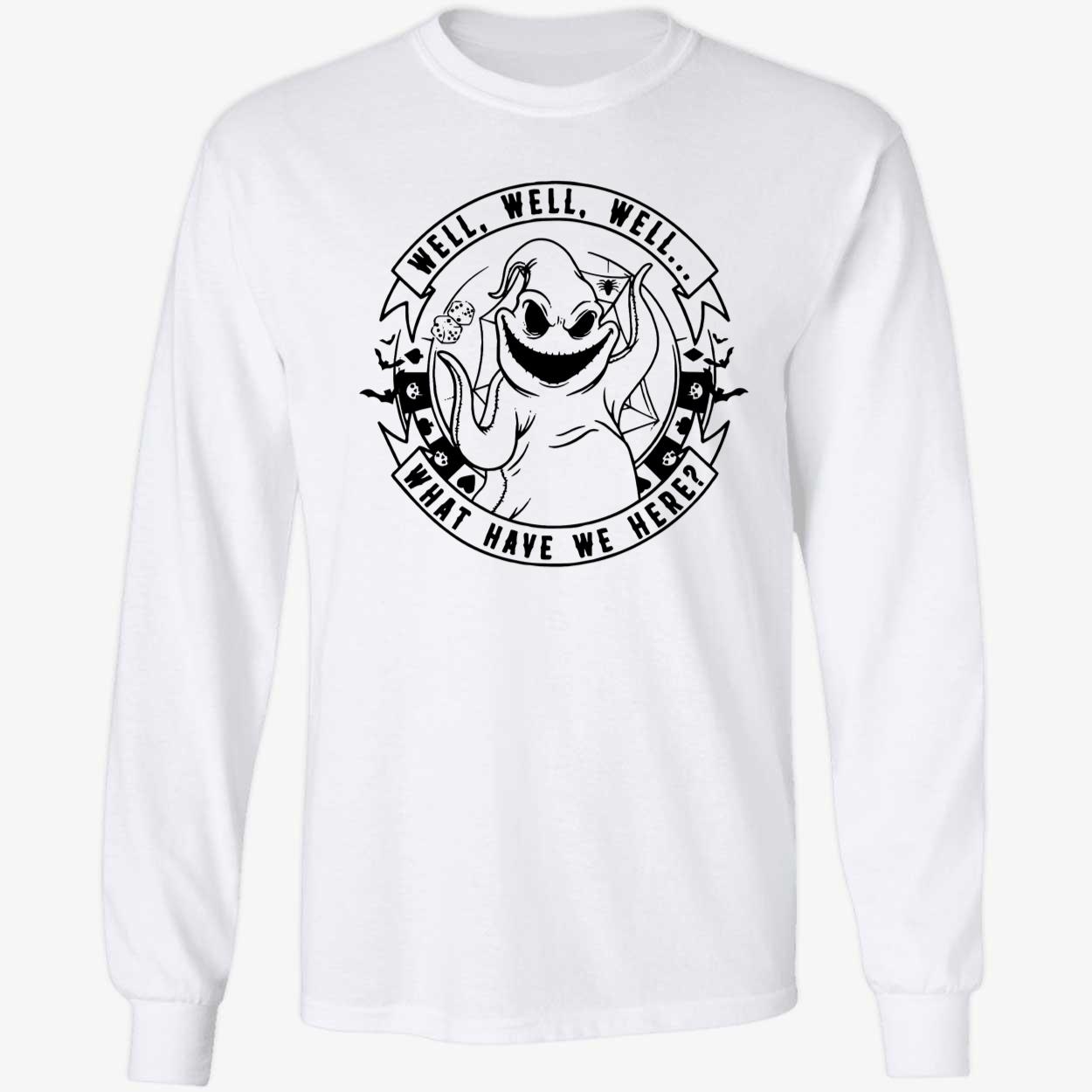 Oogie Boogie Well Well Well What Have We Here Long Sleeve Shirt