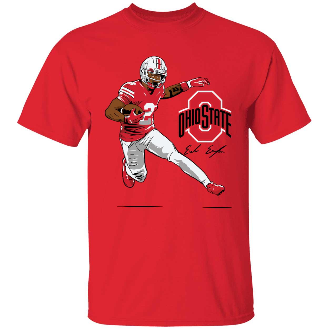 Osu Football Emeka Egbuka Superstar Pose Shirt 1 1.jpg