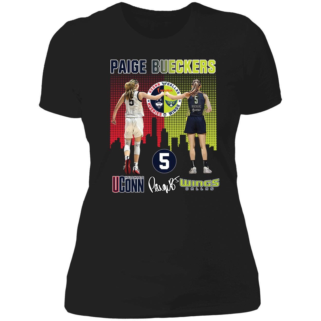 Paige Bueckers 5 Uconn Huskies Dallas Wings Shirt 6 1.jpg