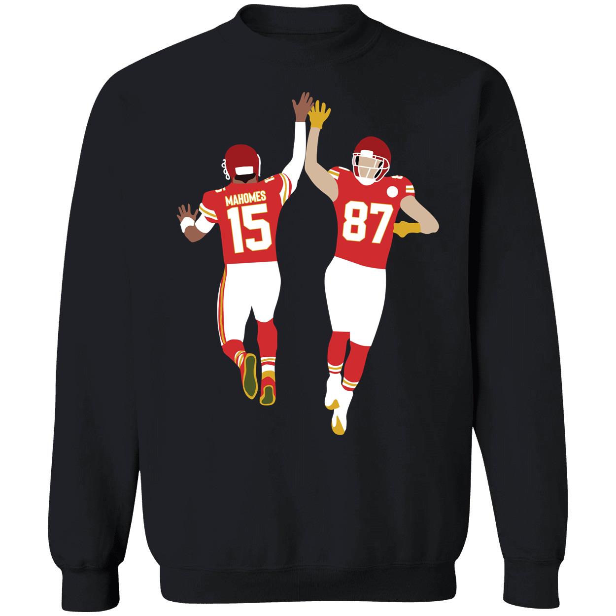 Patrick Mahomes And Travis Kelce High Five Shirt 3 1.jpg