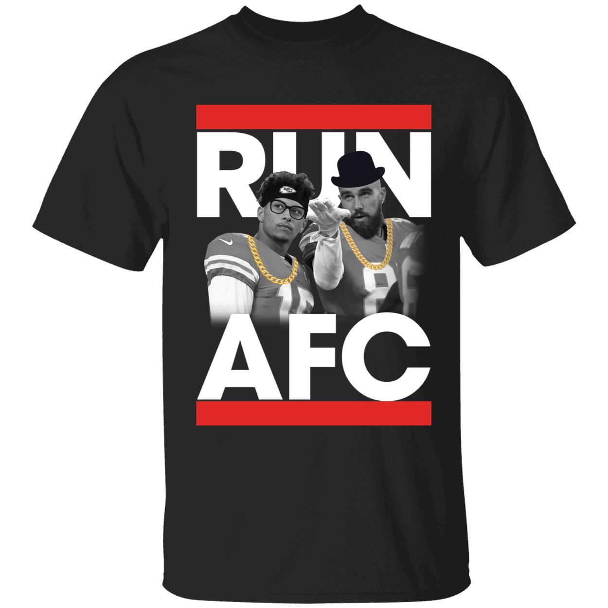 Patrick Mahomes Travis Kelce Run AFC