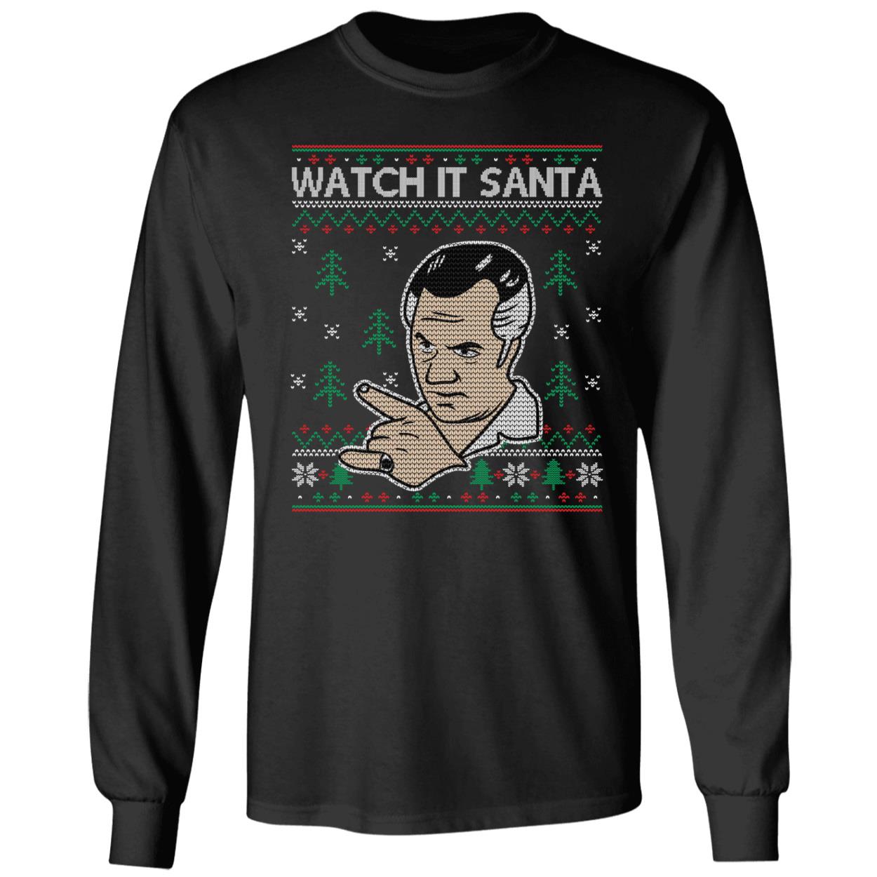 Paulie Gualtieri Watch It Santa Shirt 4 1.jpg
