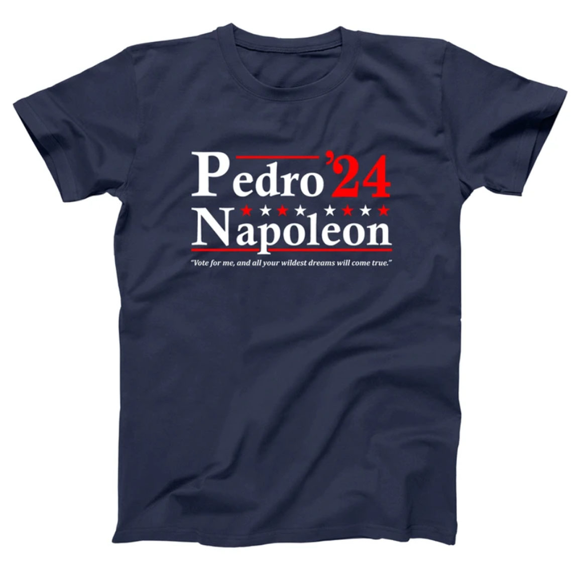 Pedro Napoleon 2024 Vote For Me And All Your Wildest Dream Will Come True Shirt