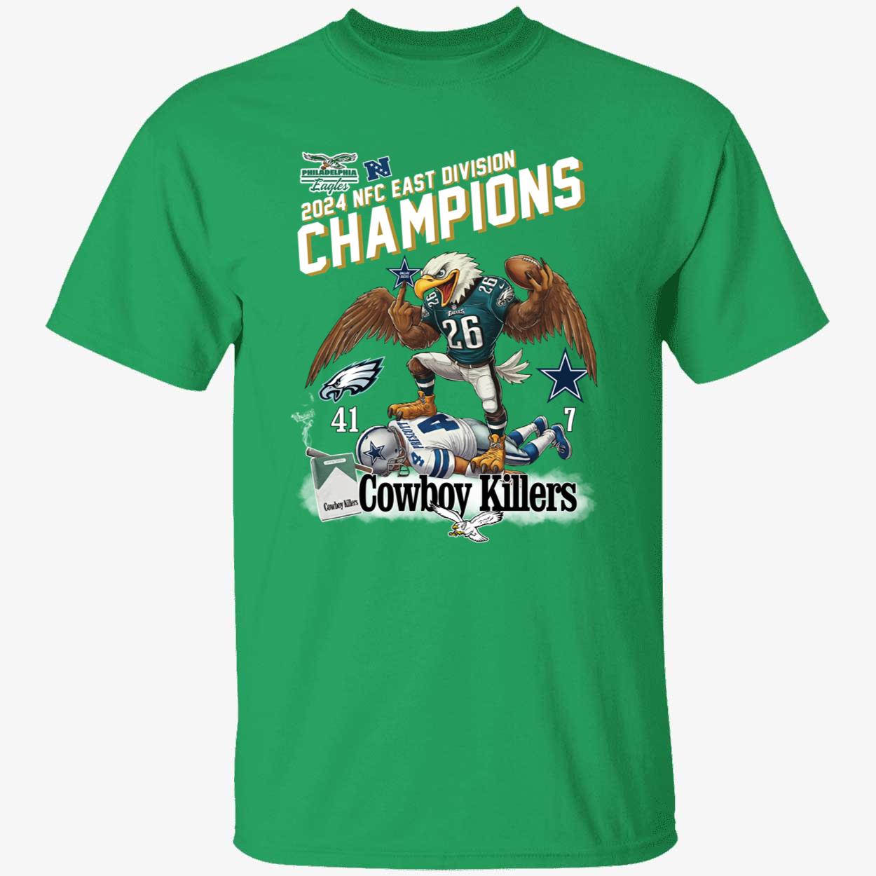 Philadelphia Eagles 2024 NFC East Division Champions Cowboy Killers Shirt 1 1 1.jpg