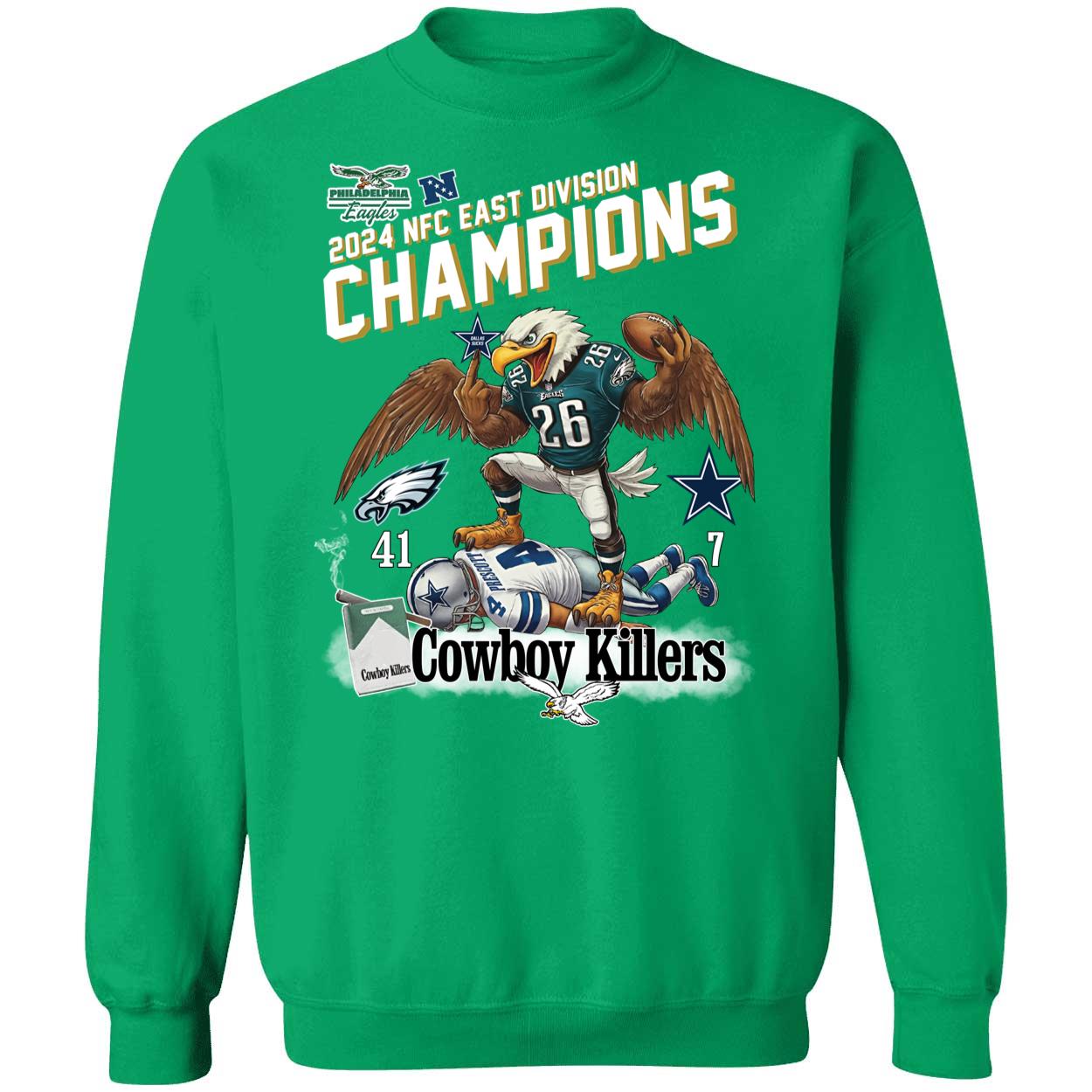 Philadelphia Eagles 2024 NFC East Division Champions Cowboy Killers Shirt 3 1 1.jpg