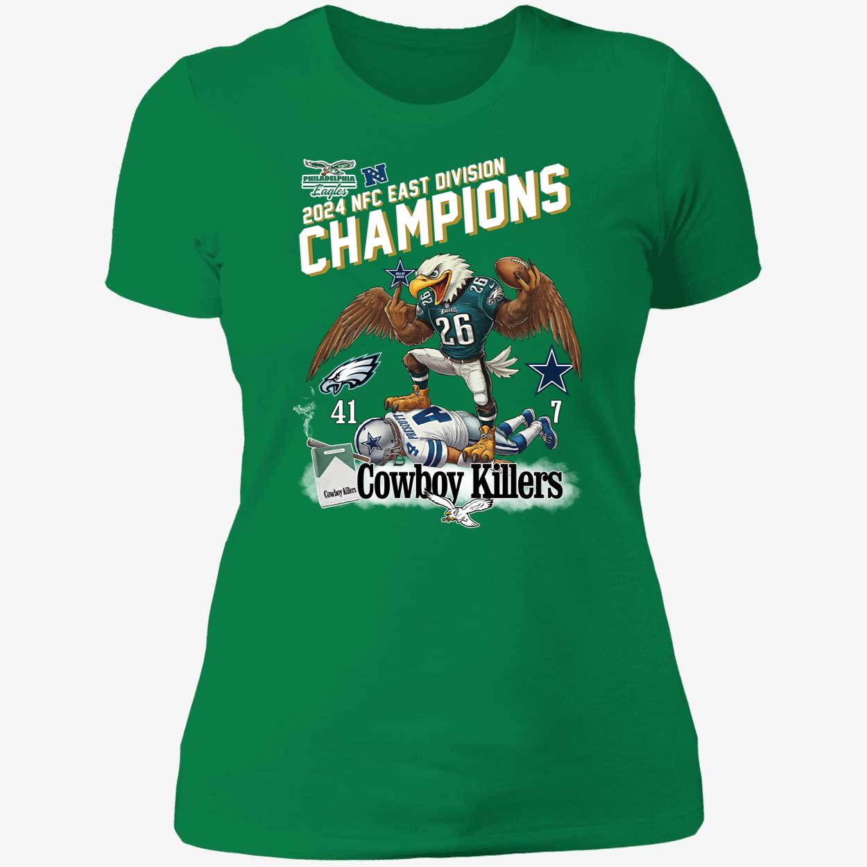 Philadelphia Eagles 2024 NFC East Division Champions Cowboy Killers Shirt 6 1 1.jpg
