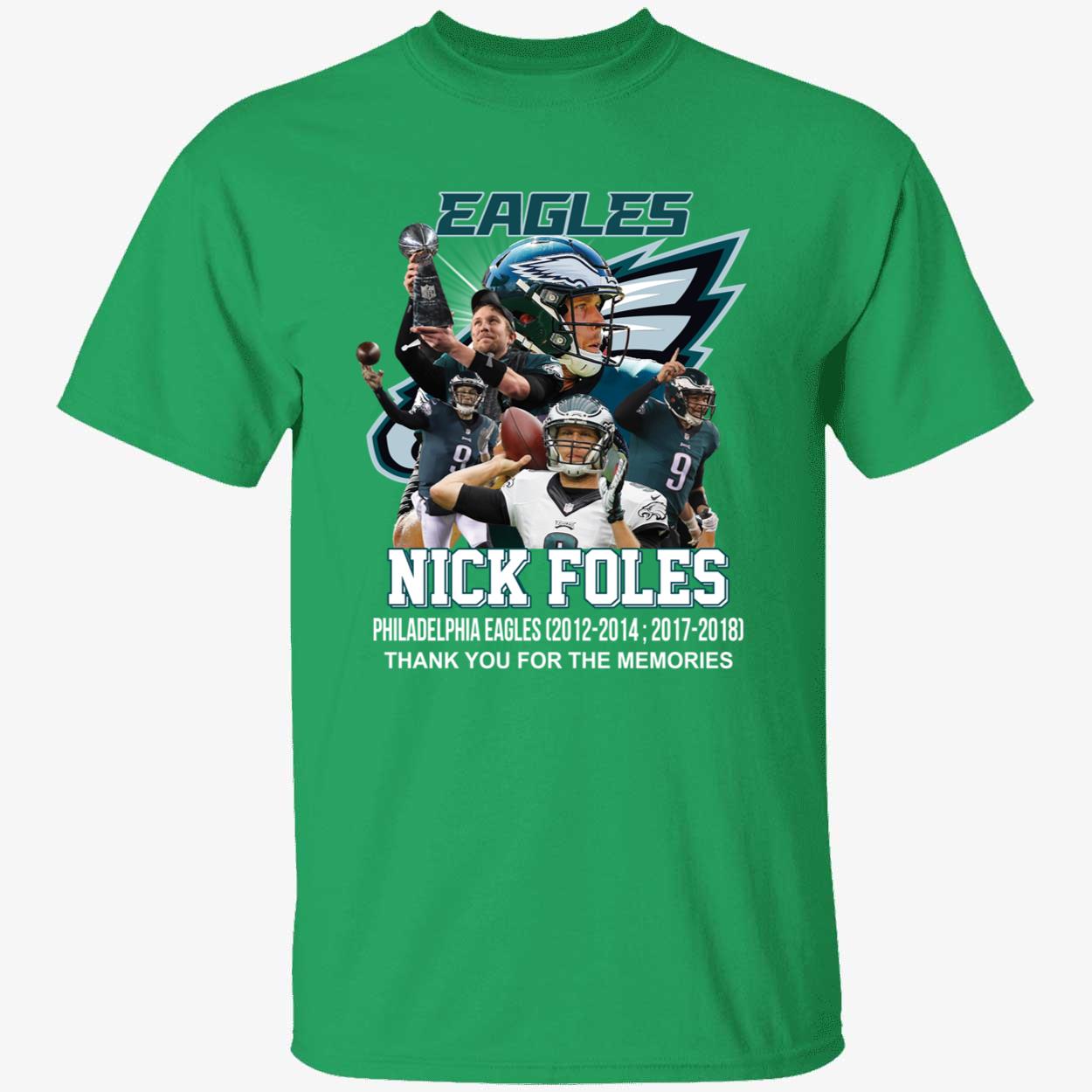 Philadelphia Eagles Nick Foles Thank You For The Memories Shirt