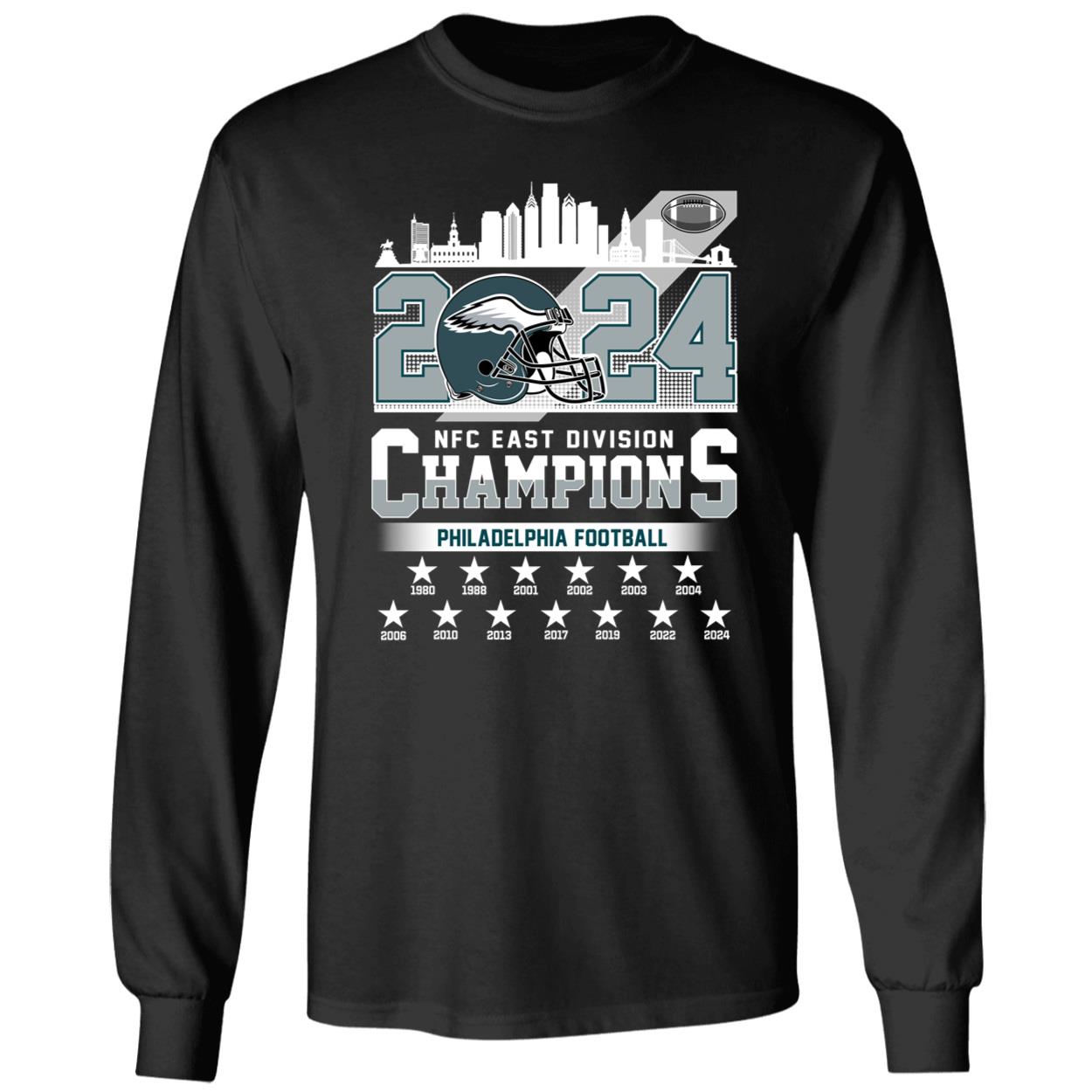 Philadelphia Football 2024 NFC East Division Champions Shirt 4 1.jpg