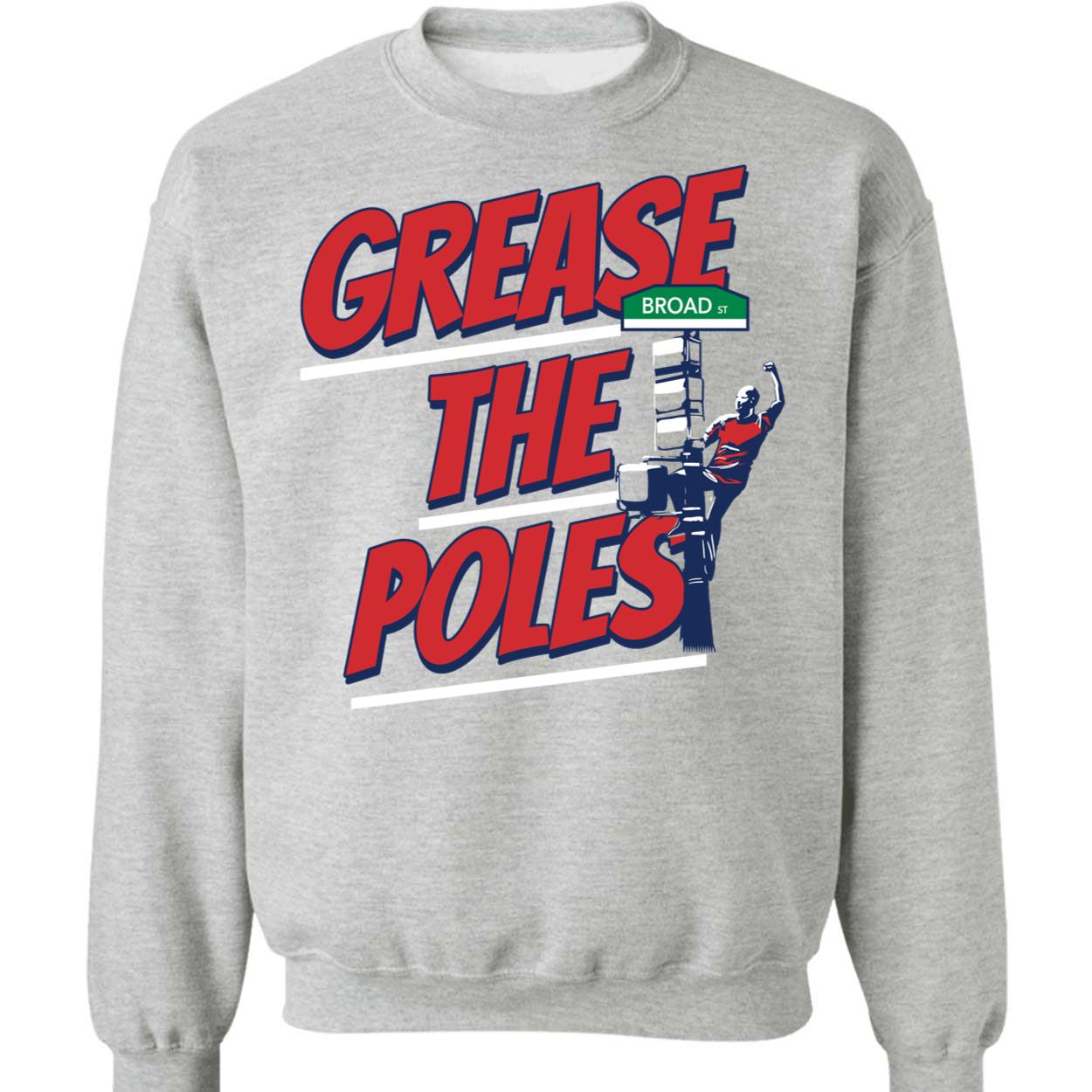 Phillies Grease The Poles Broad St Sweatshirt