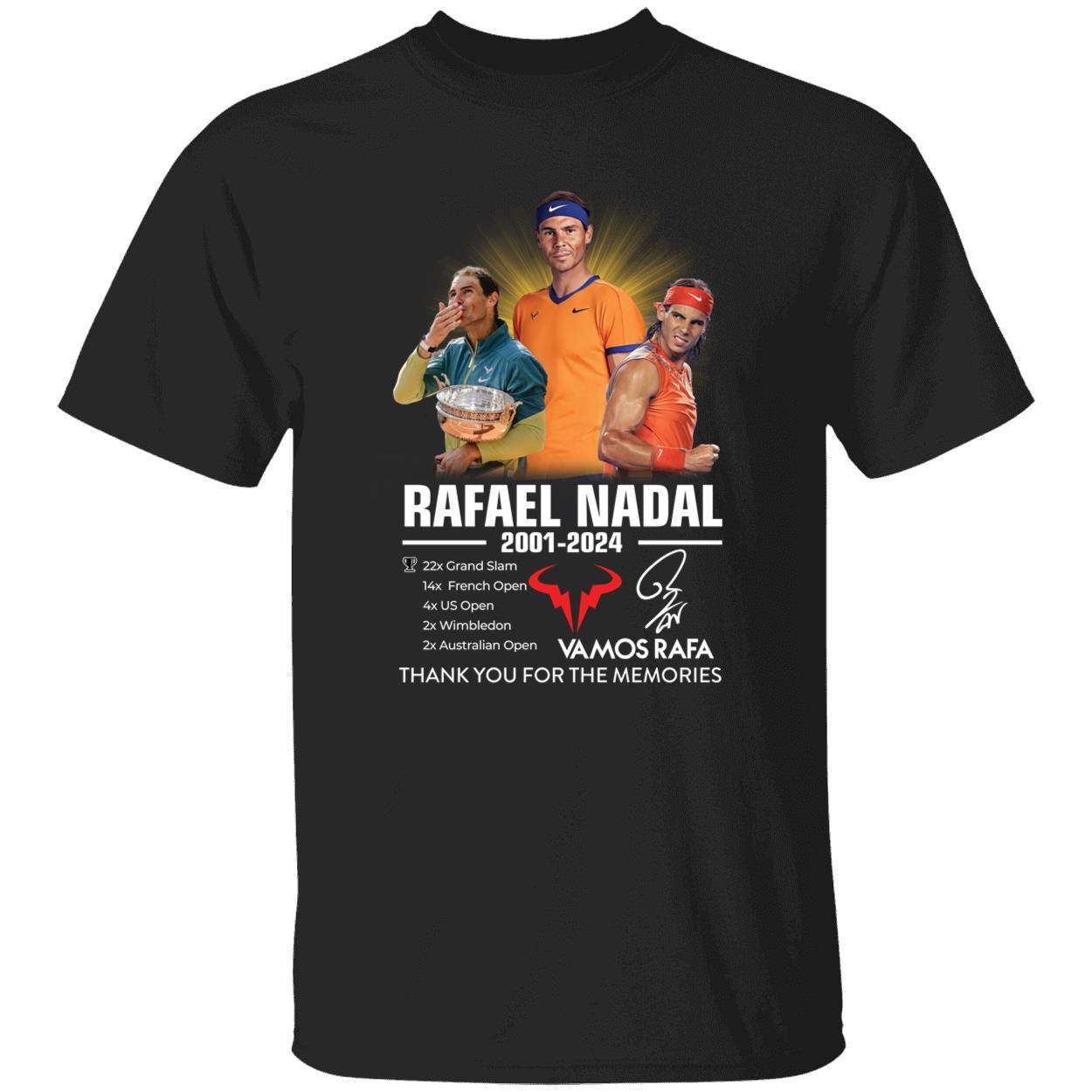 Rafael Nadal 2001 2024 Thank You For The Memories Shirt 1 1.jpg