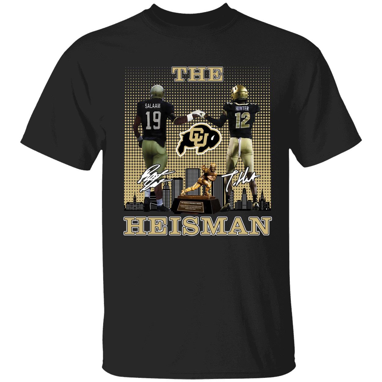Rashaan Salaam Travis Hunter The Heisman Signature Shirt 1 1.jpg