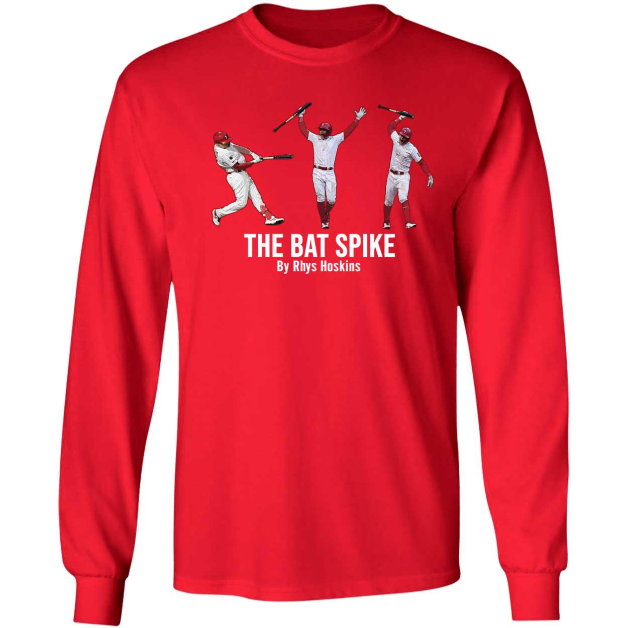 Rhys Hoskins The Bat Spike Long Sleeve Shirt