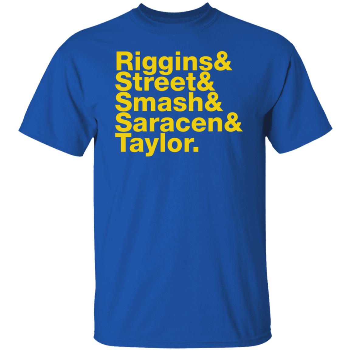 Riggins Street Smash Saracen Taylor Shirt