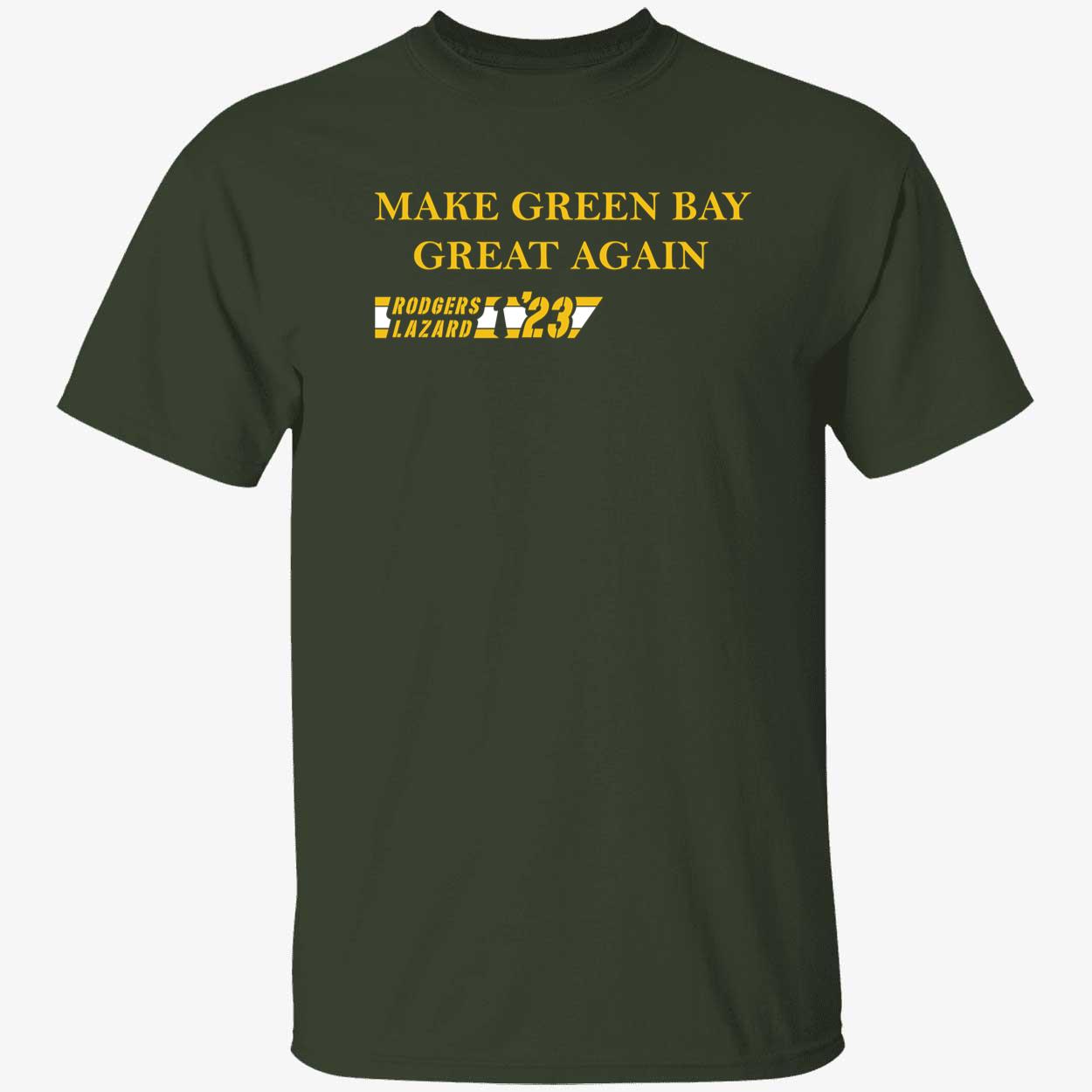 Rodgers Lazard '23 Make Green Bay Great Again Shirt
