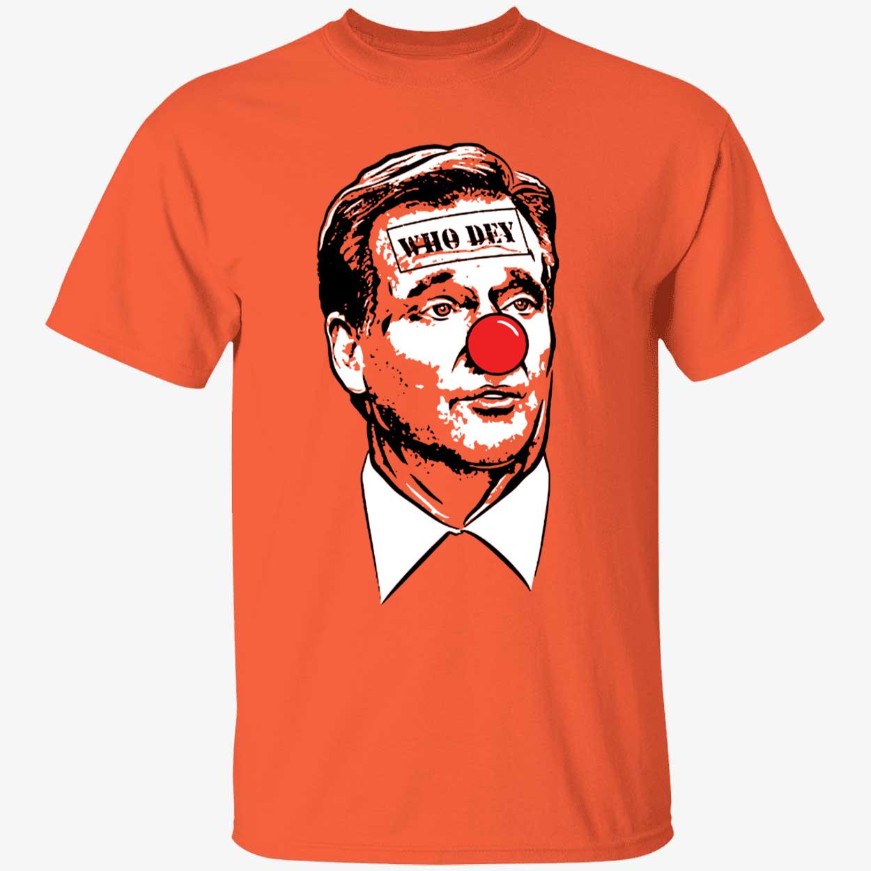 Roger Goodell Who Dey Cin Clown