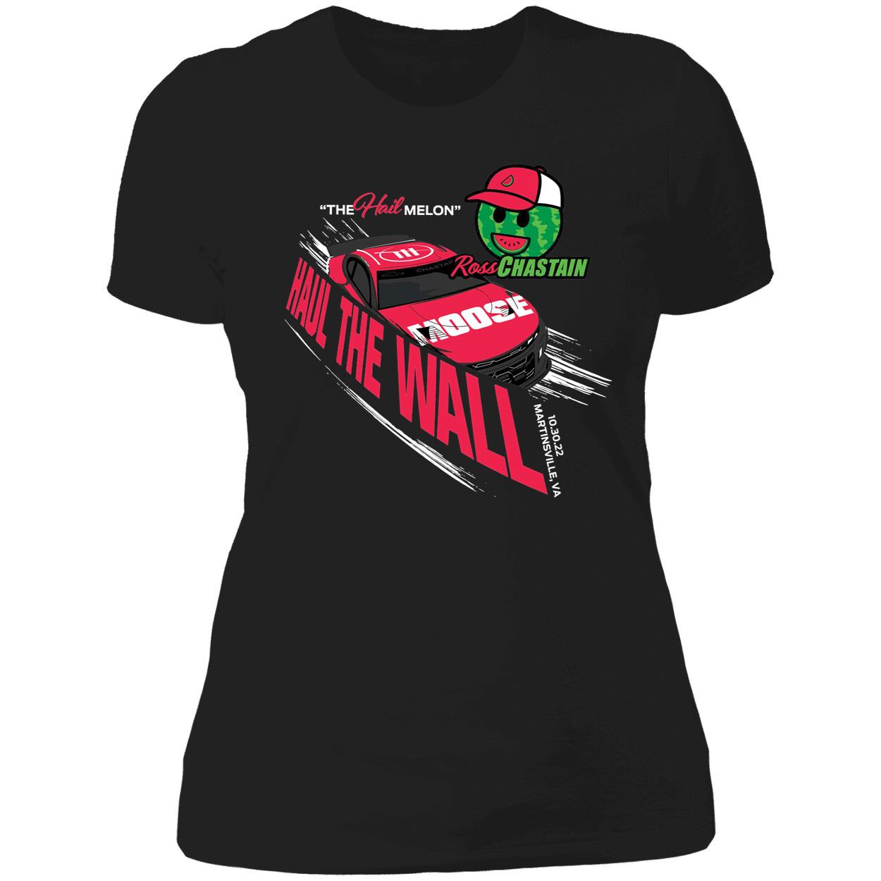 Ross Chastain Haul The Wall Ladies Boyfriend Shirt