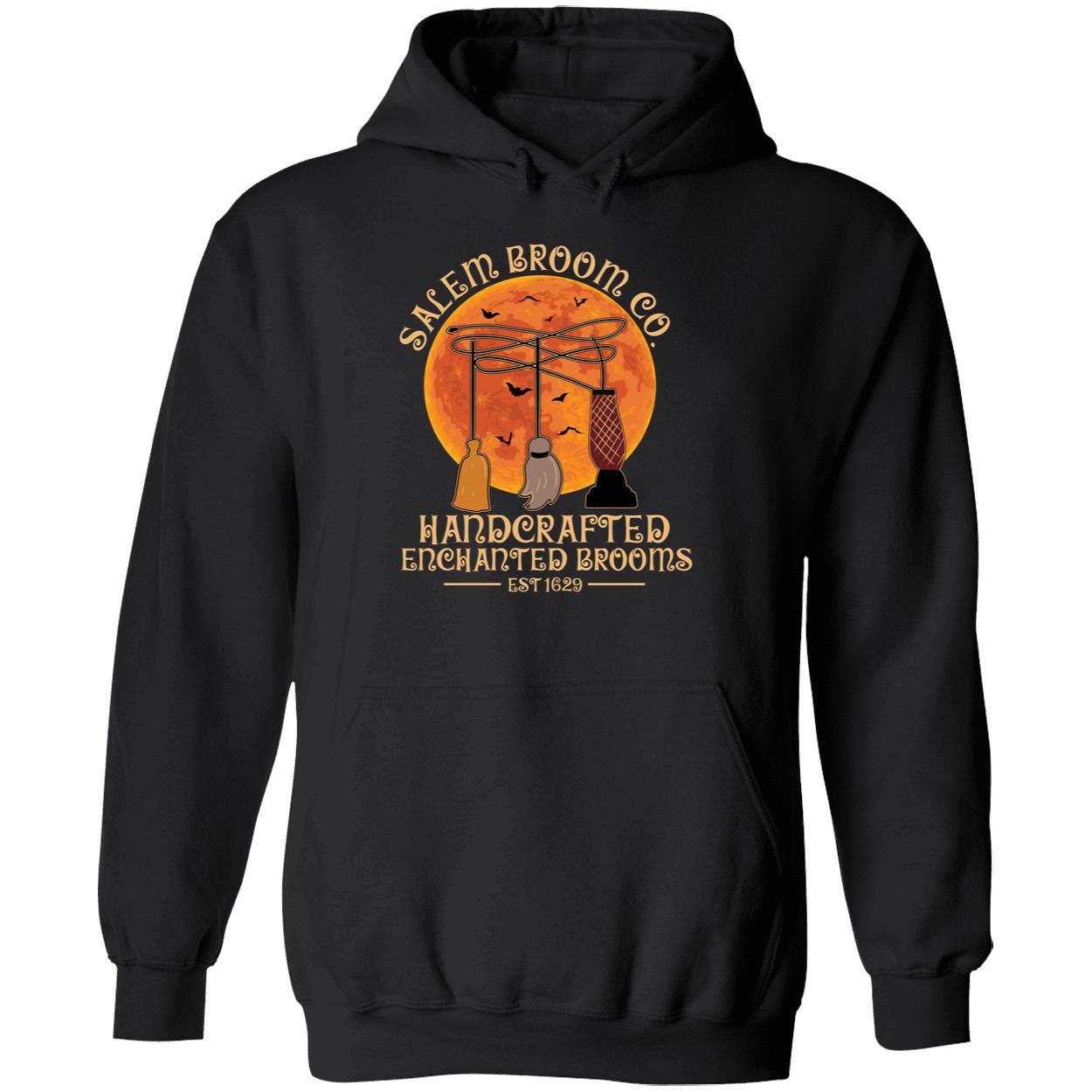 Salem Broom Co Handcrafted Enchanted Brooms Est 1629 Hoodie