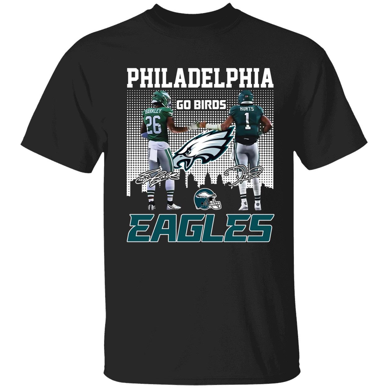 Saquon Barkley And Jalen Hurts Philadelphia Eagles Go Birds Shirt 1 1.jpg