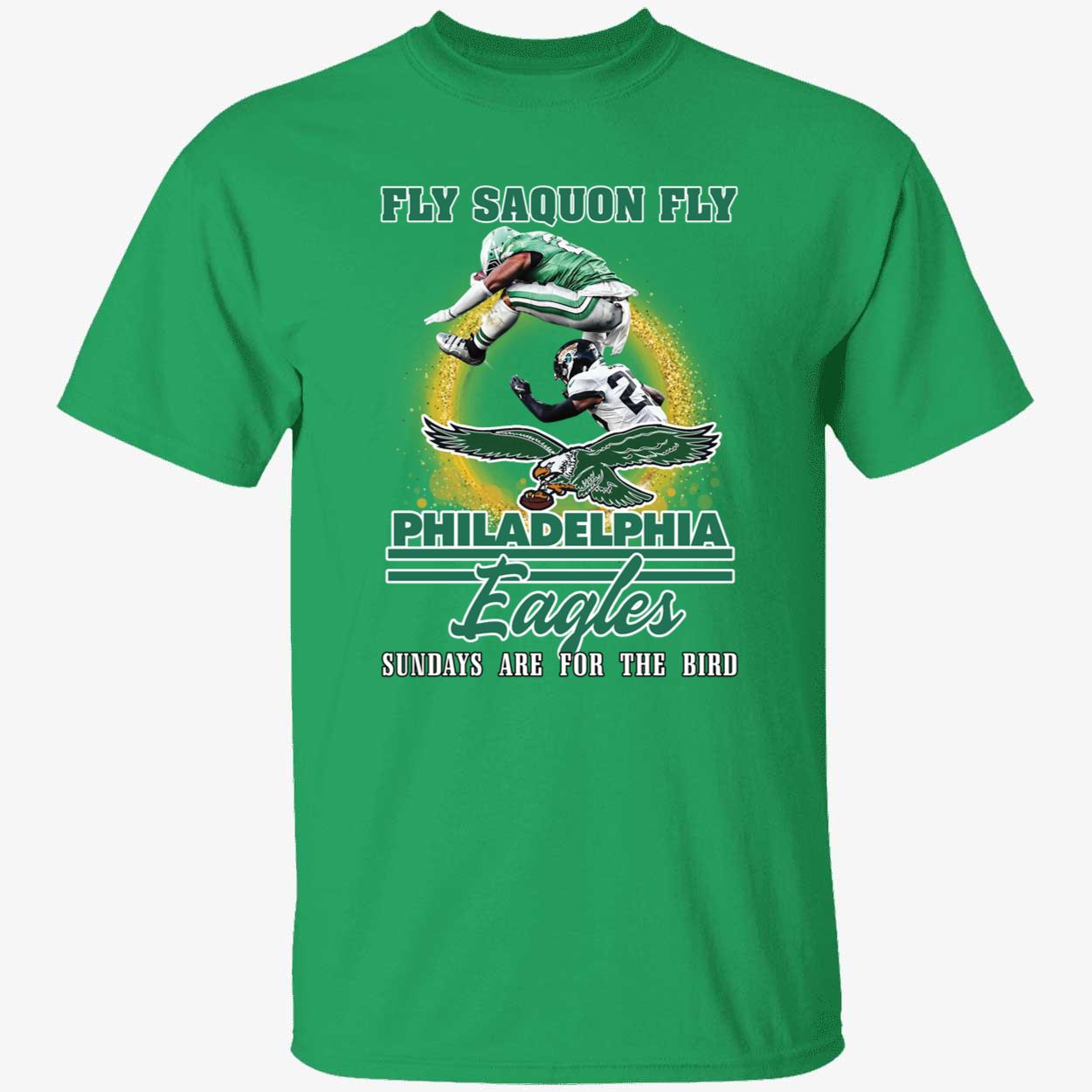 Saquon Barkley Fly Saquon Philadelphia Eagles Sundays Are For The Bird Shirt 1 1.jpg