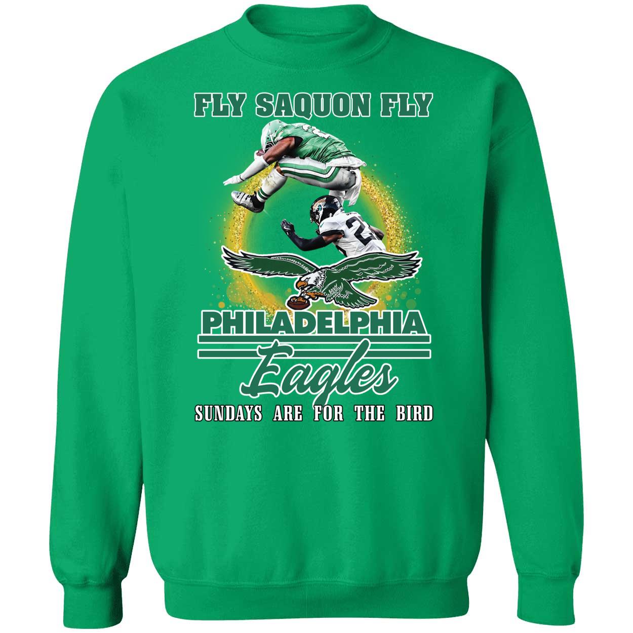 Saquon Barkley Fly Saquon Philadelphia Eagles Sundays Are For The Bird Shirt 3 1.jpg
