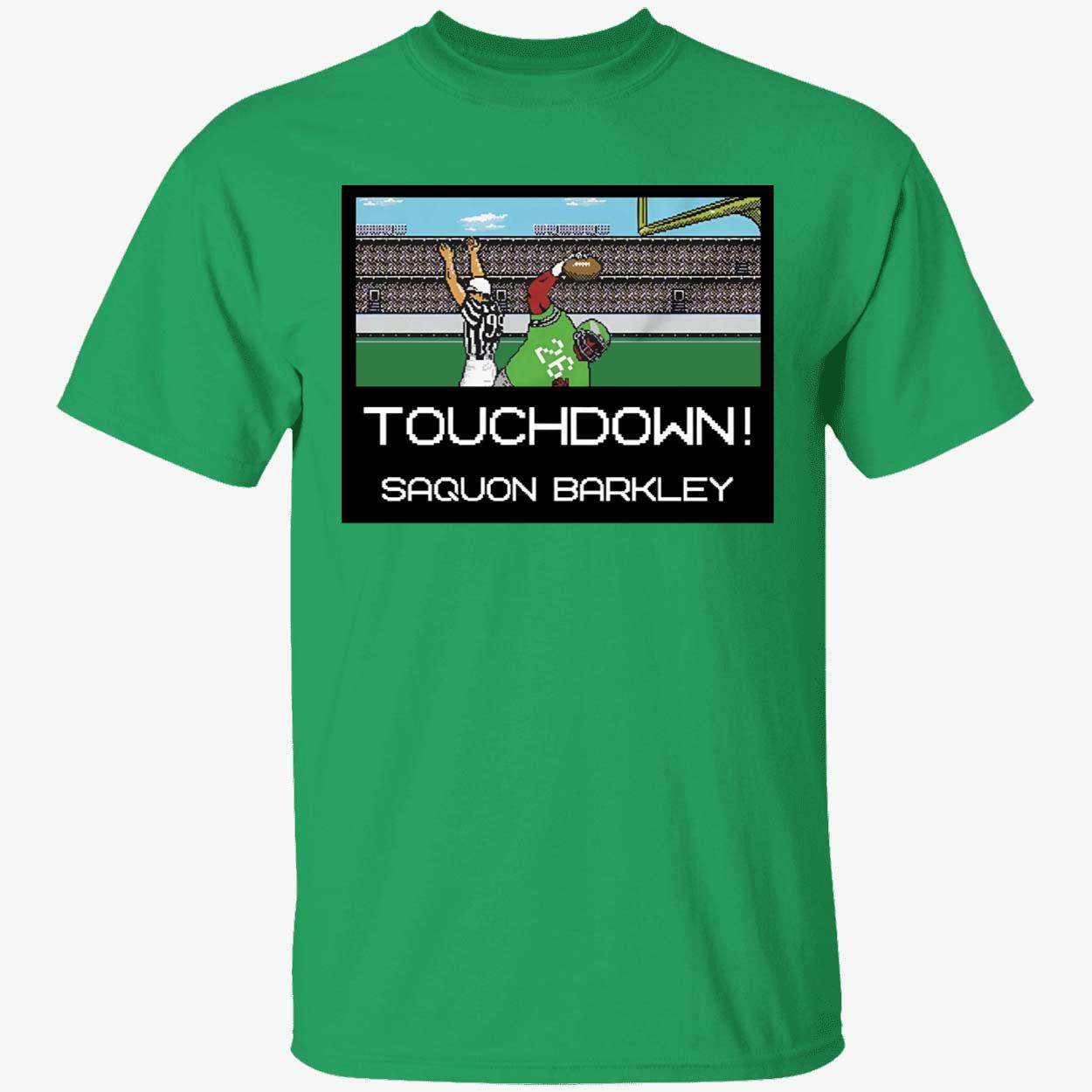 Saquon Barkley Touchdown Tecmo Saquon Shirt 1 1.jpg
