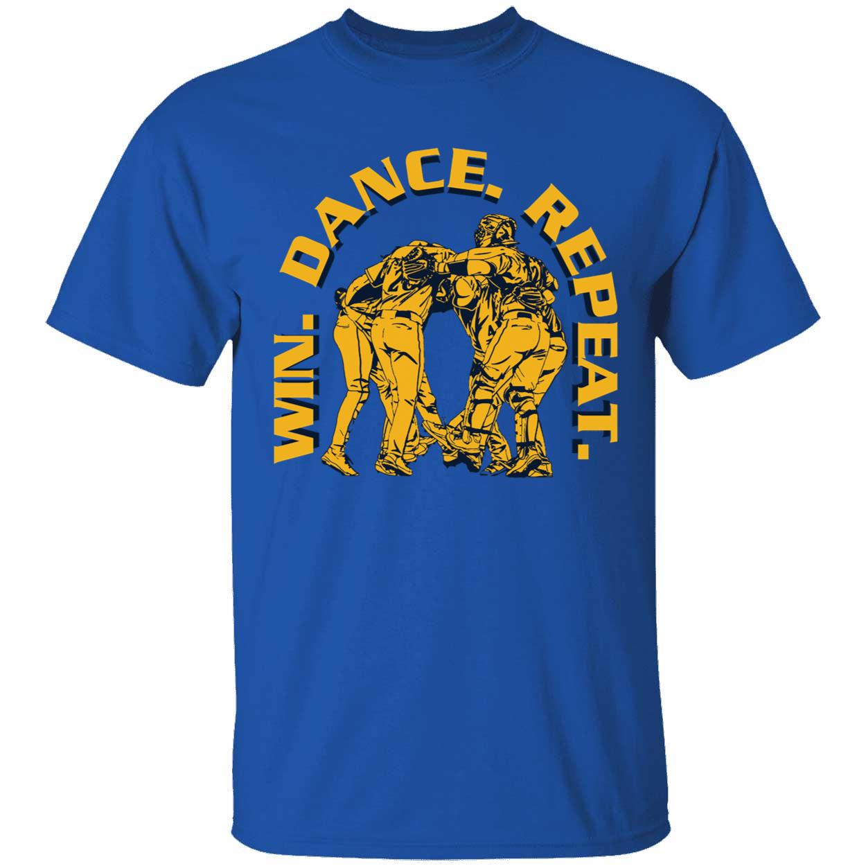 Seattle Baseball Win Dance Repeat Retro Shirt 1 1.jpg
