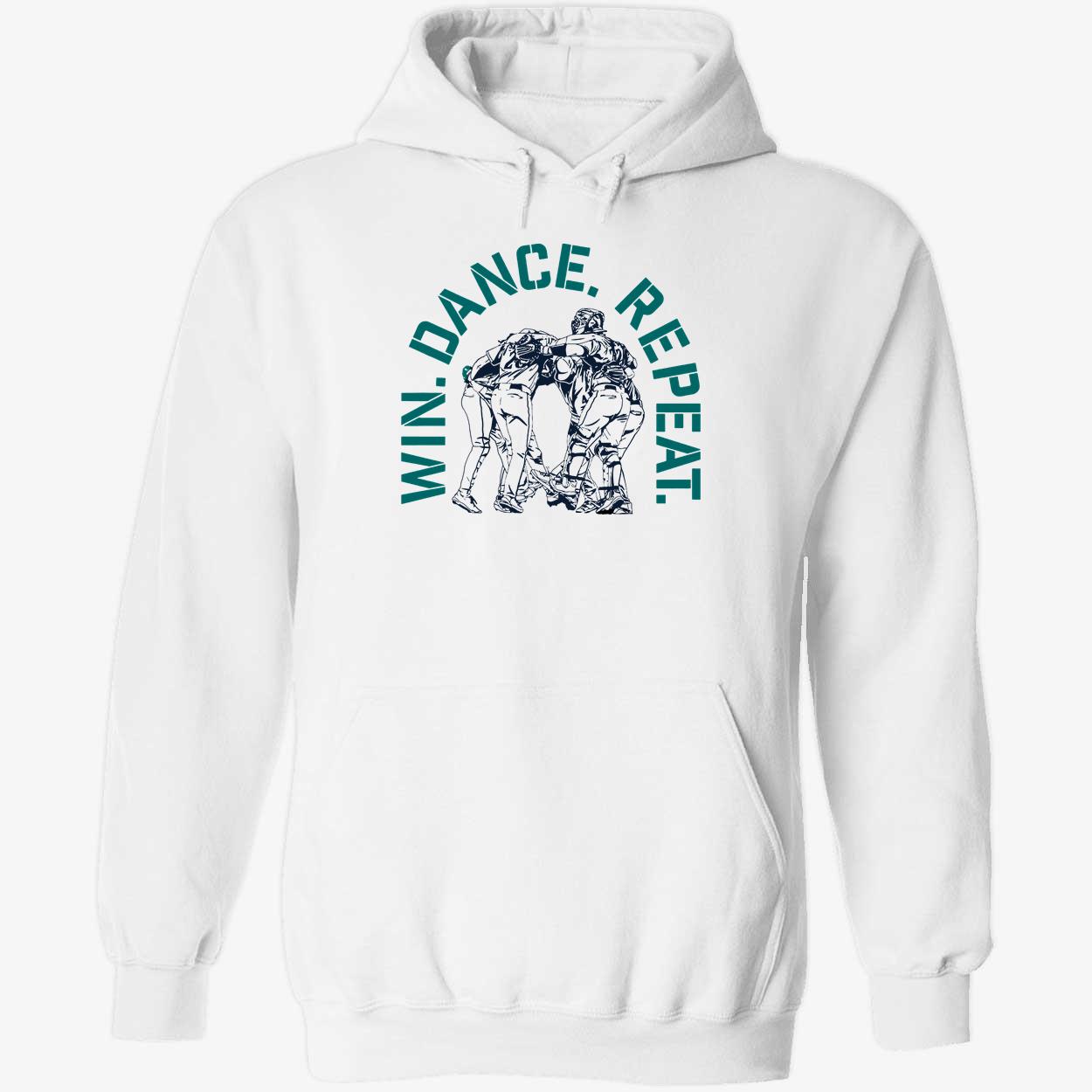 Seattle Baseball Win Dance Repeat Hoodie