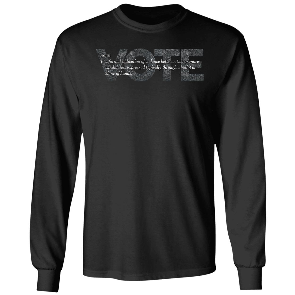 Sergio Hudson Vote Black Shirt. 4 1.jpg