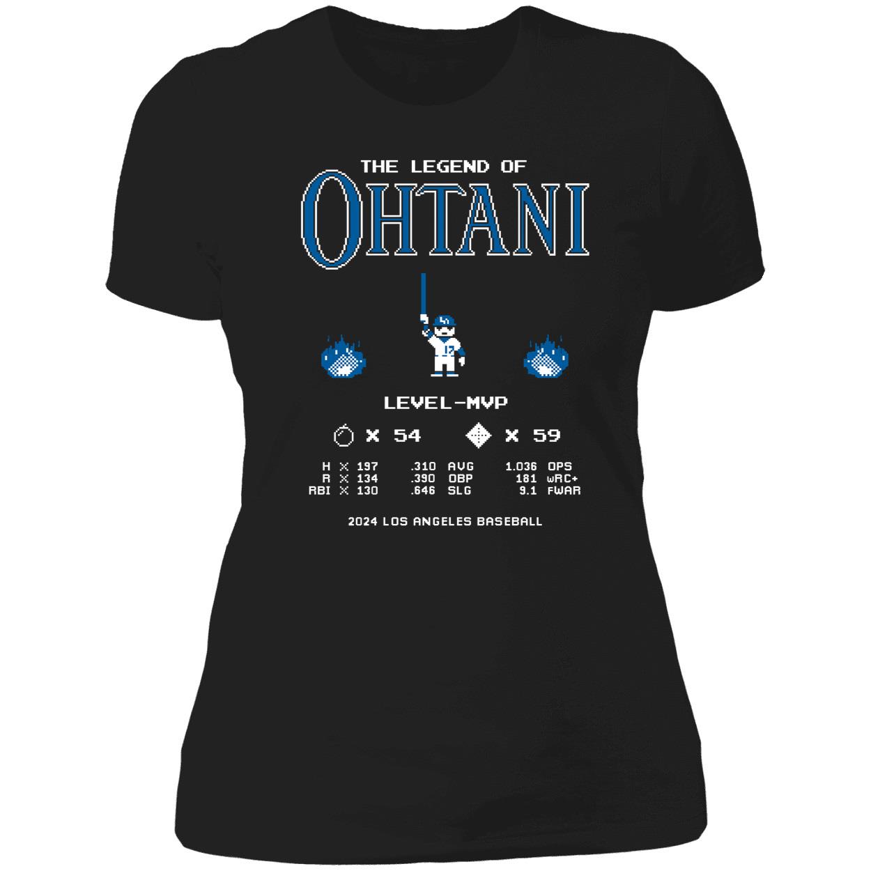 Shohei Ohtani The Legend Of Ohtani Level MVP Shirt 6 1.jpg