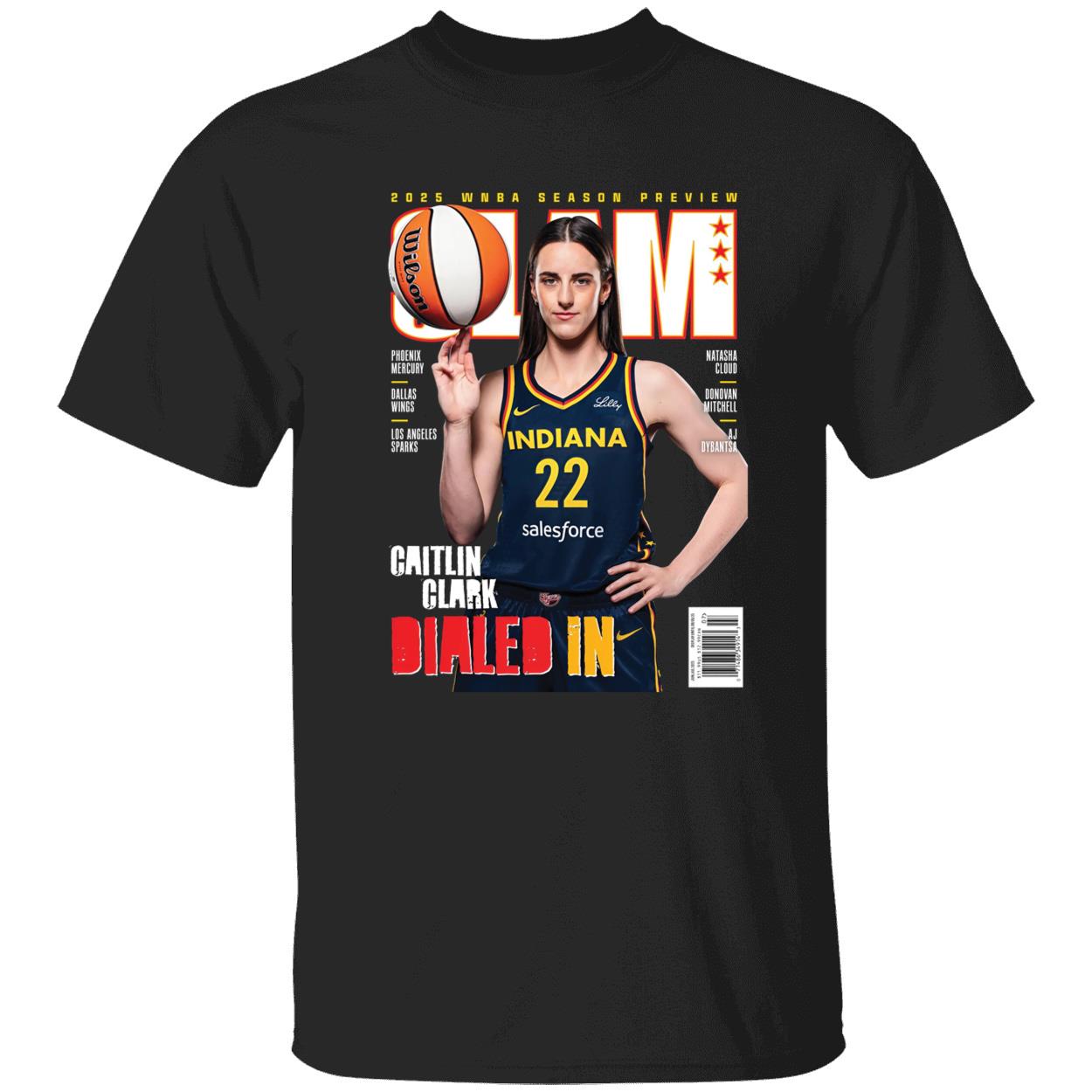Slam 2025 Caitlin Clark Dialed In Indiana Fever Shirt 1 1.jpg