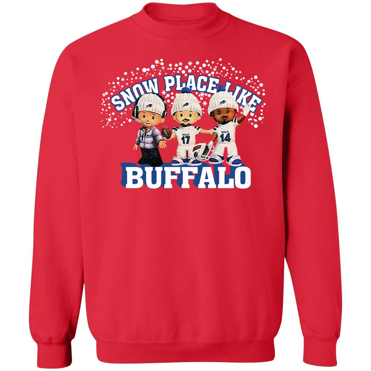 Snow Place Like Buffalo Christmas Shirt 3 1.jpg