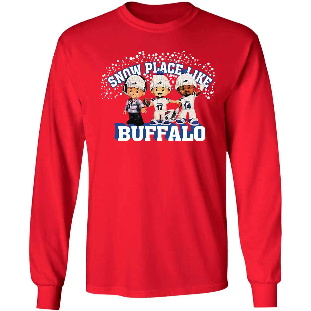 Snow Place Like Buffalo Christmas Shirt 4 1.jpg