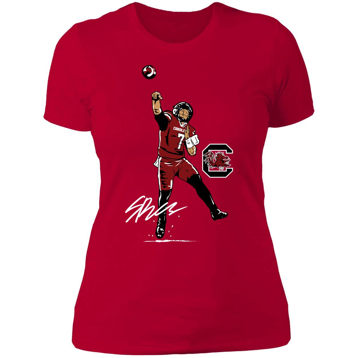 South Carolina Football Spencer Rattler Superstar Pose Shirt 6 1.jpg