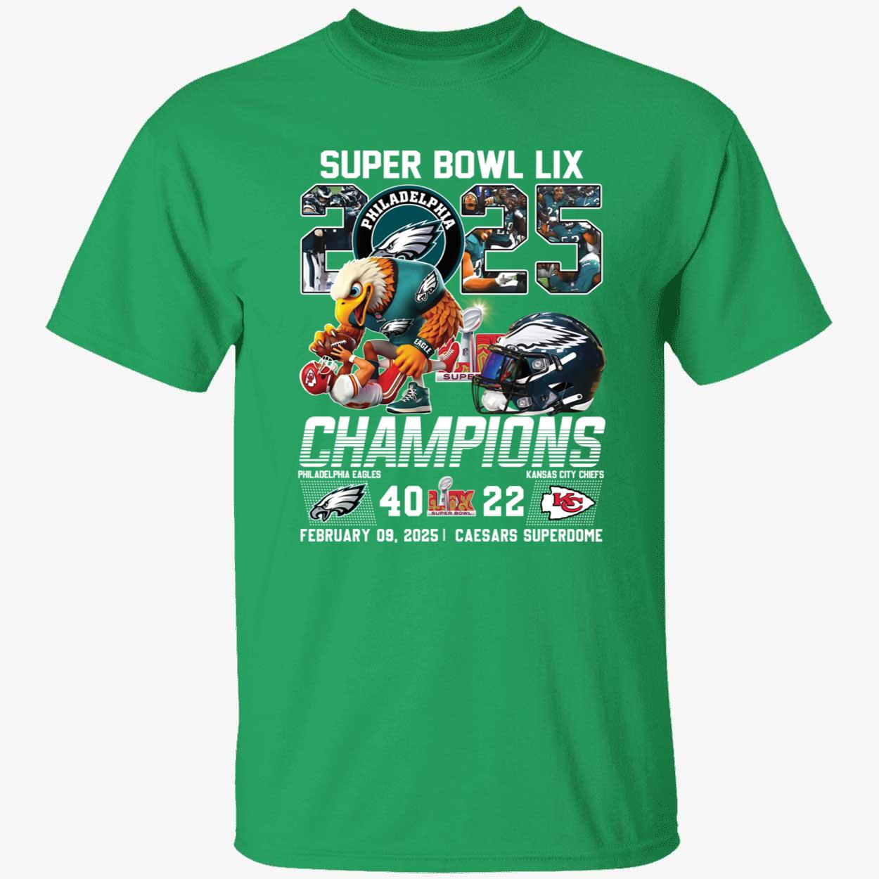 Super Bowl LIX 2025 Champions Eagles 40 Chiefs 22 Shirt 1 1.jpg