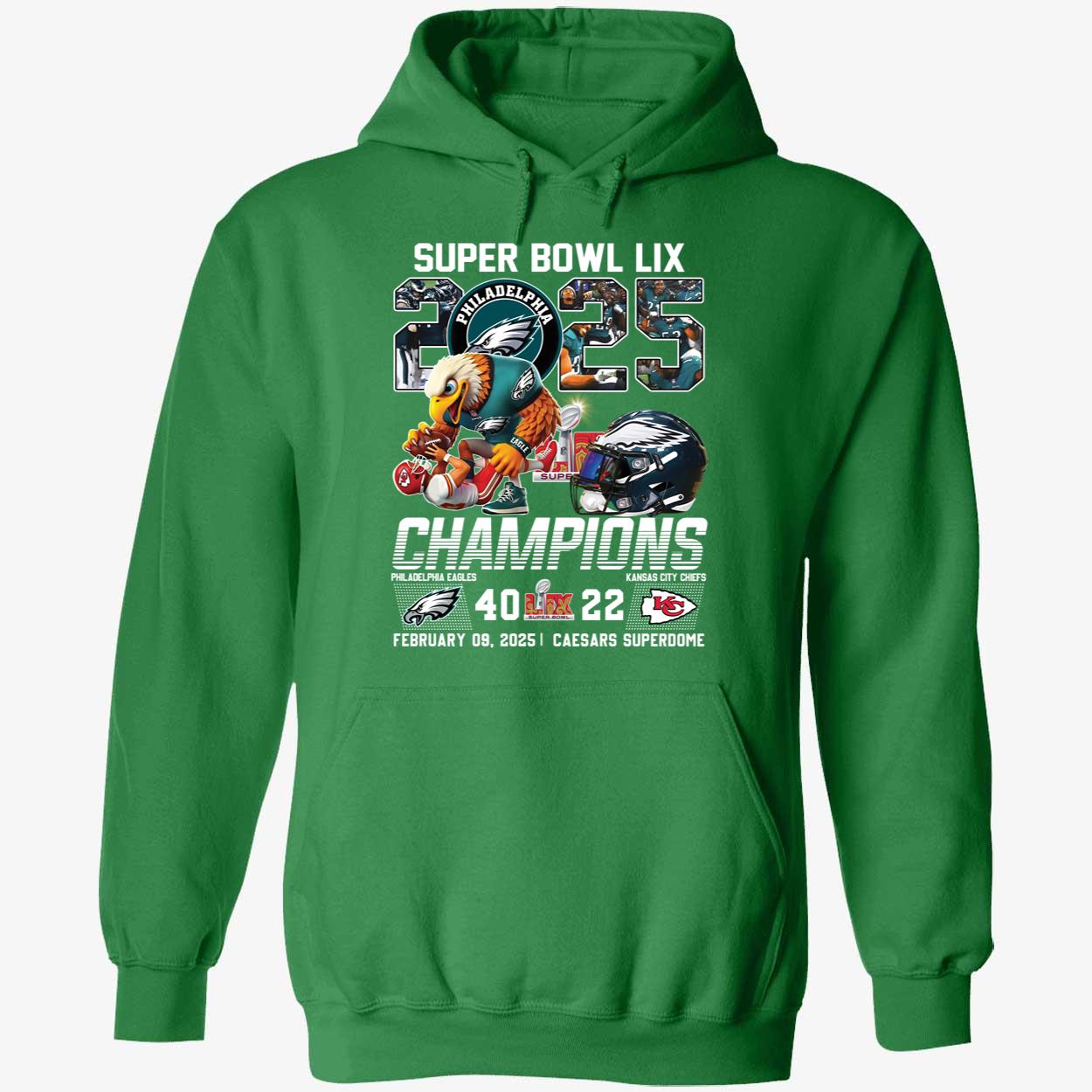 Super Bowl LIX 2025 Champions Eagles 40 Chiefs 22 Shirt 2 1.jpg