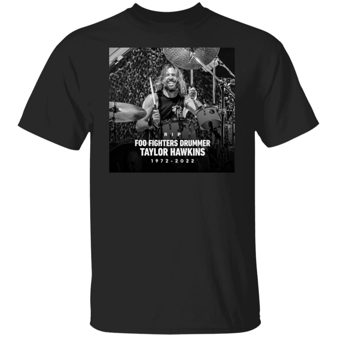 Taylor Hawkins Foo Fighters Drummer 1972 2022 Shirt
