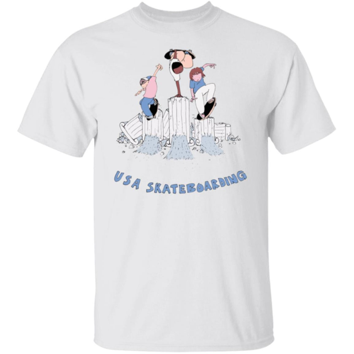 Team Usa Olympics Skateboarding Shirt