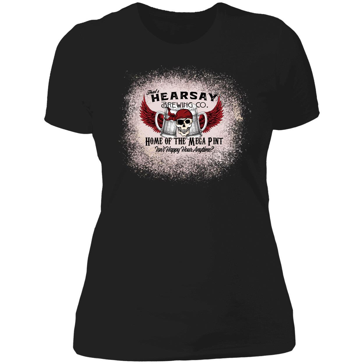 That's Hearsay Brewing Co Home Of The Mega Pint Johnny Depp Ladies Boyfriend Shirt