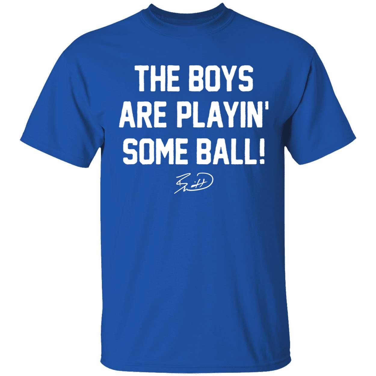 The Boys Are Playin Some Ball Bobby Witt Jr Signature Shirt 1 1.jpg