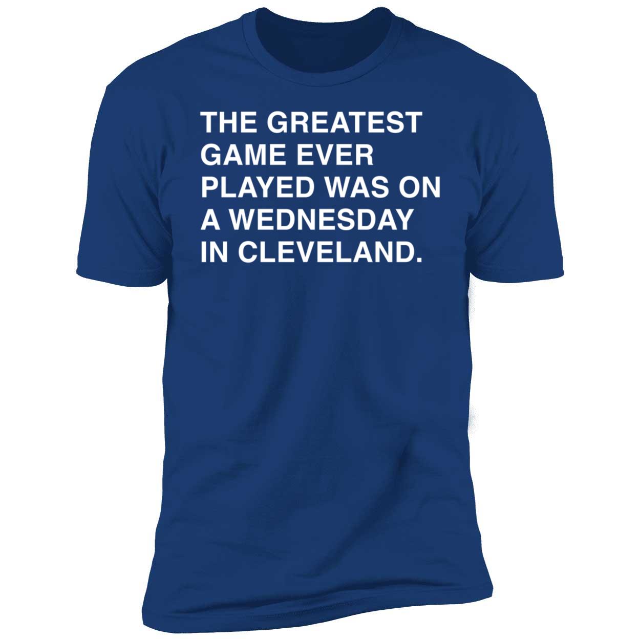 The Greatest Game Ever Played Premium SS T-Shirt