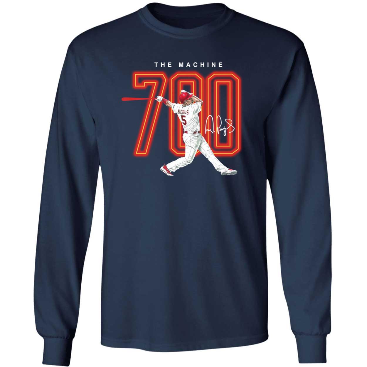 The Machine Albert Pujols 700 Long Sleeve Shirt