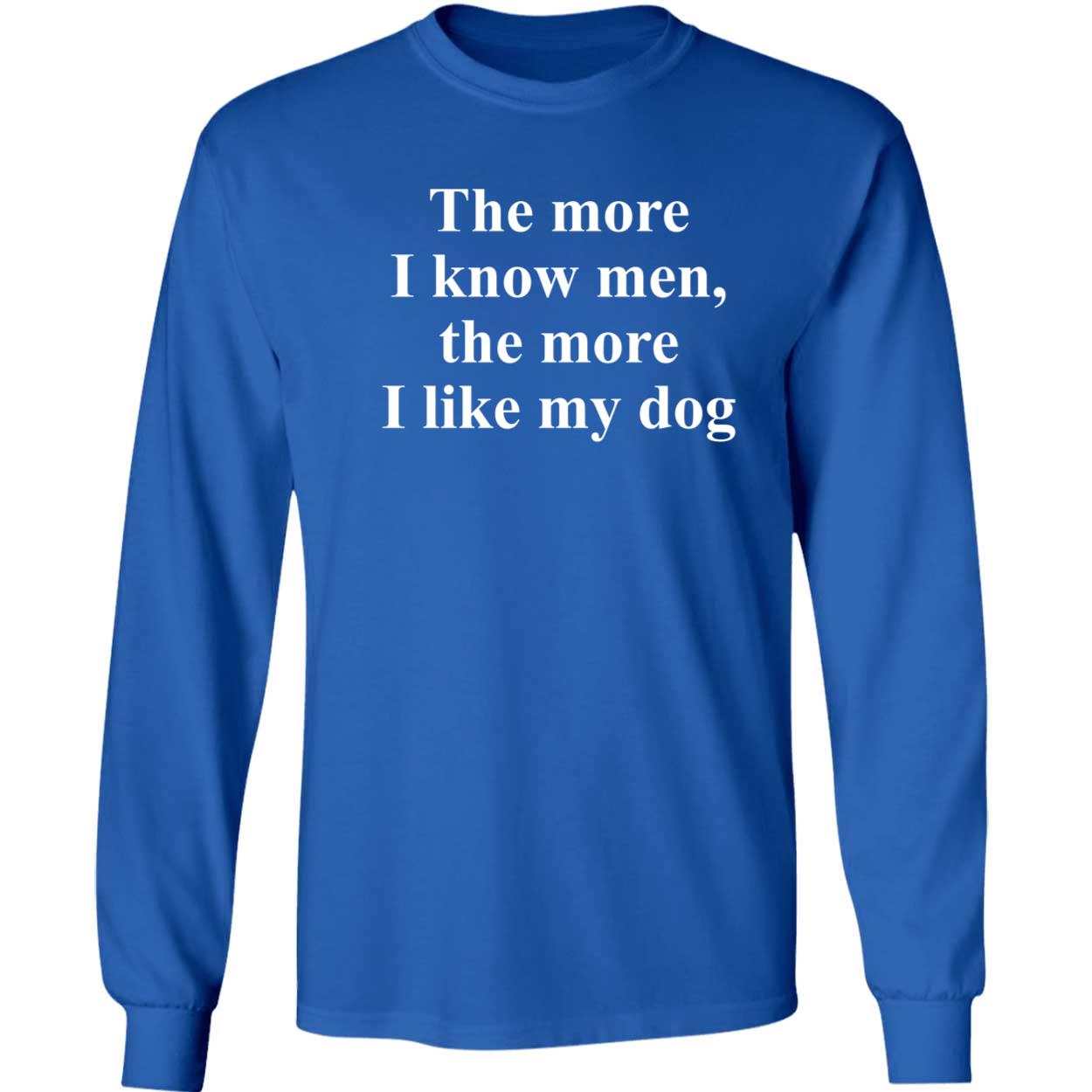 The More I Know Men The More I Like My Dog Shirt 4 1.jpg