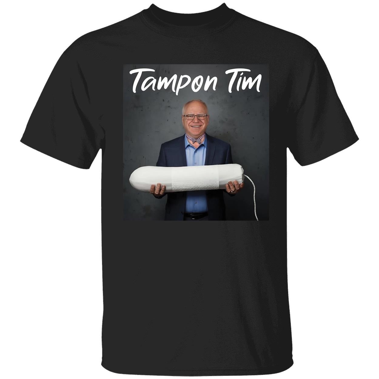 Tim Walz Tampon Tim Shirt