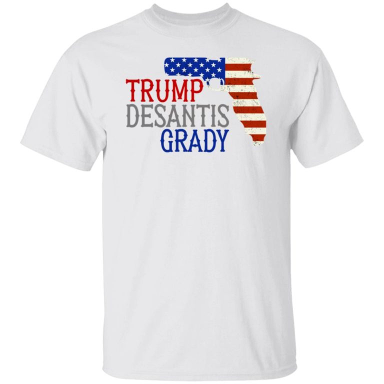 Trump Desantis Grady Florida Flag Shirt