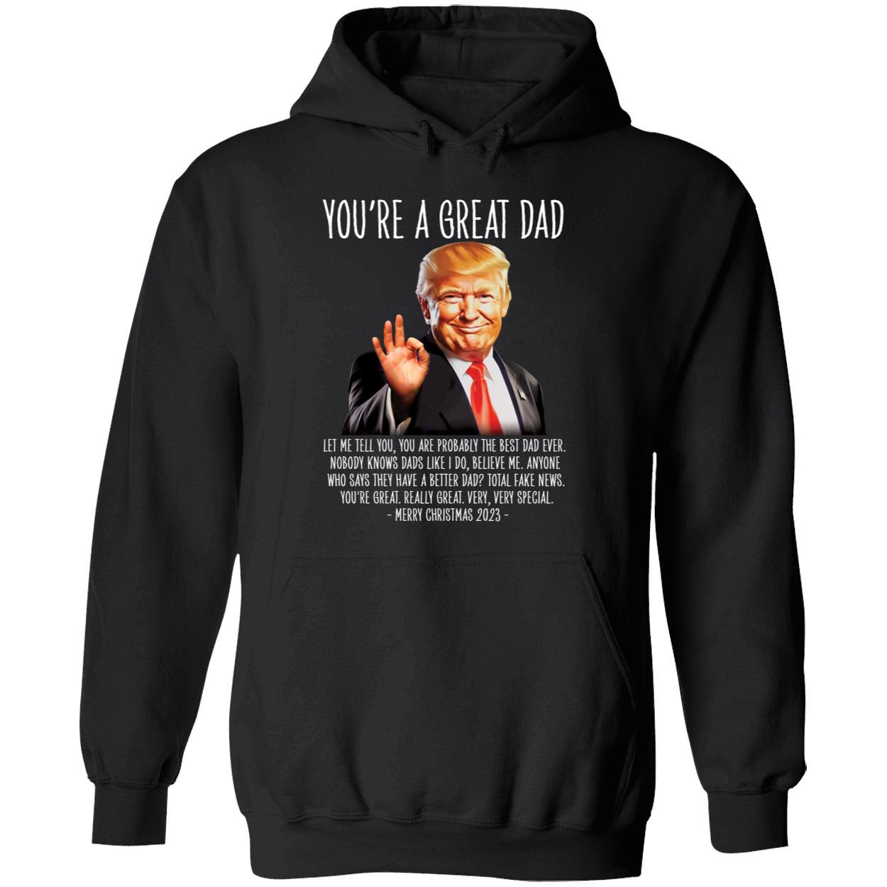 Trump Youre A Great Dad Merry Christmas 2023 Shirt 2 1.jpg
