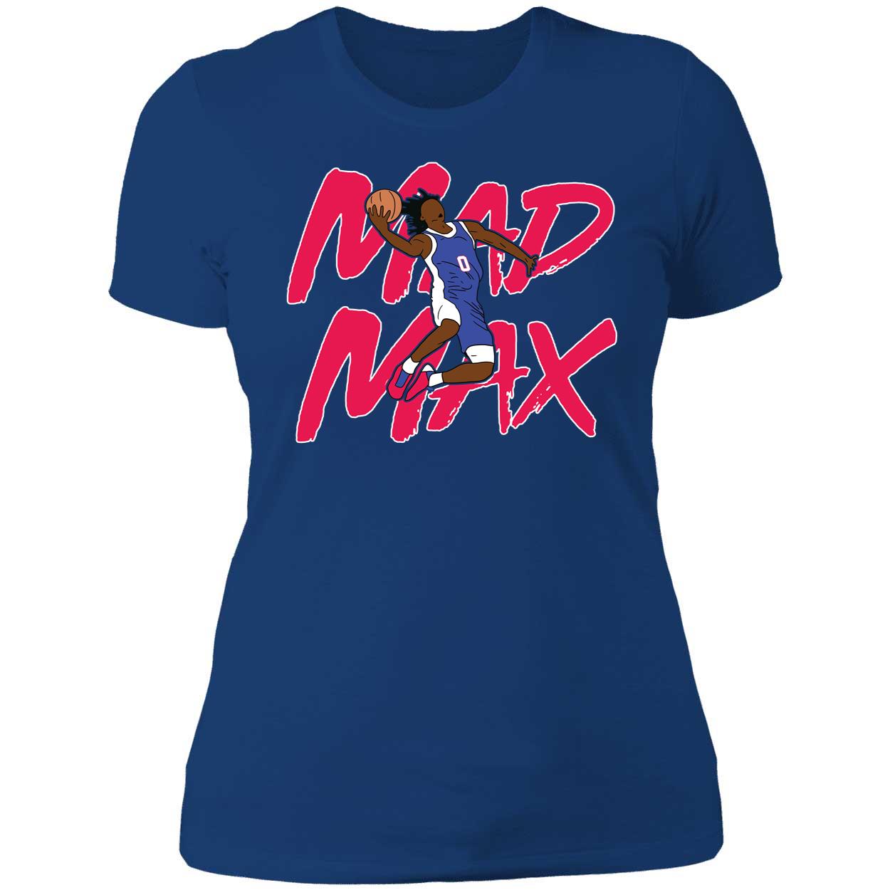 Tyrese Maxey Mad Max Ladies Boyfriend Shirt