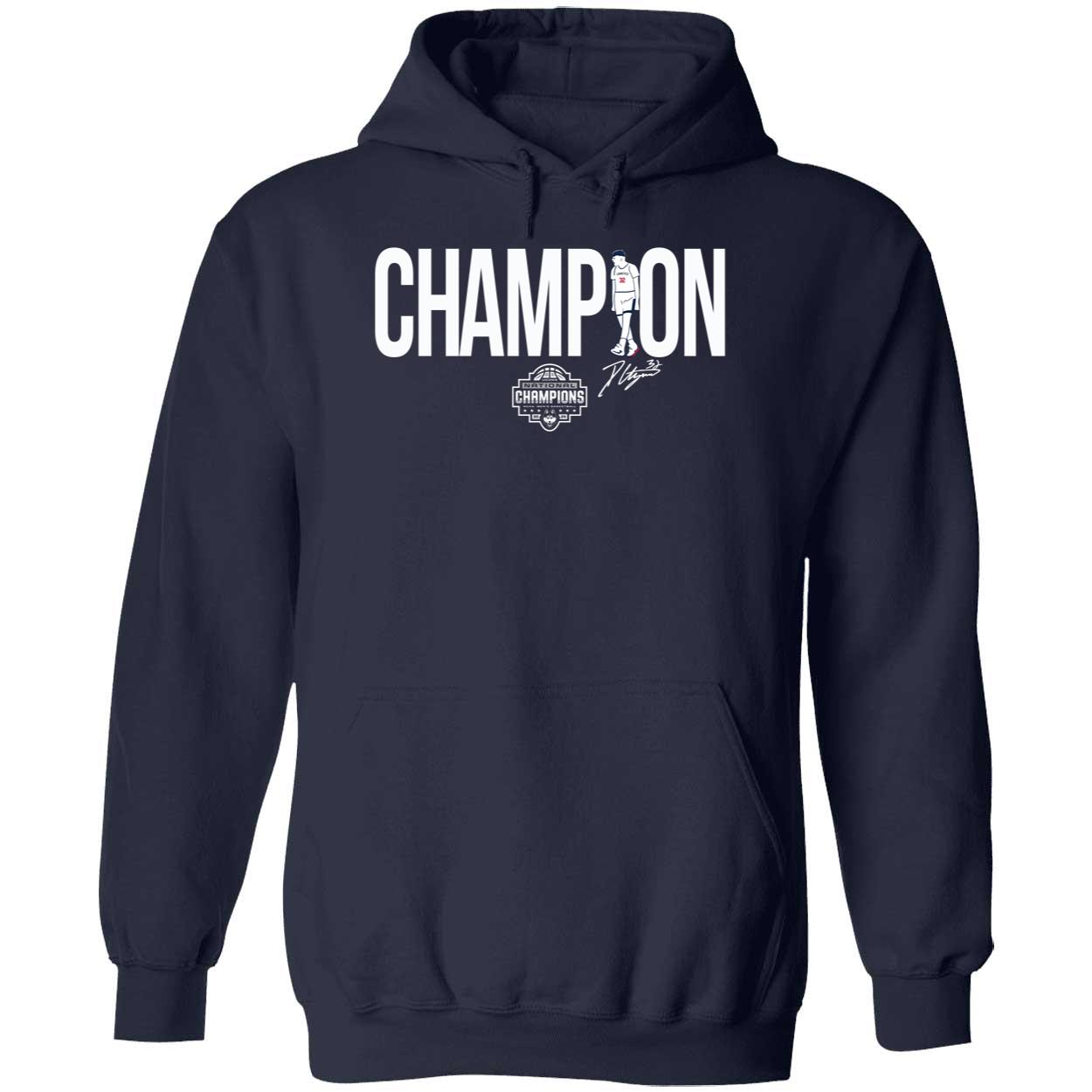 Uconn Mens Basketball Donovan Clingan Champion Shirt 2 1.jpg