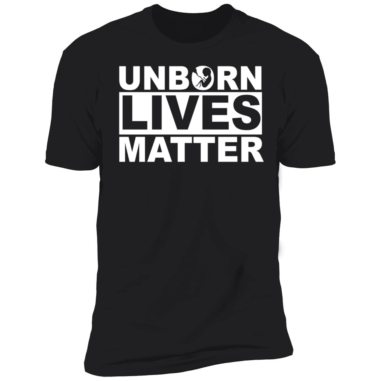 Unborn Lives Matter Premium SS T-Shirt