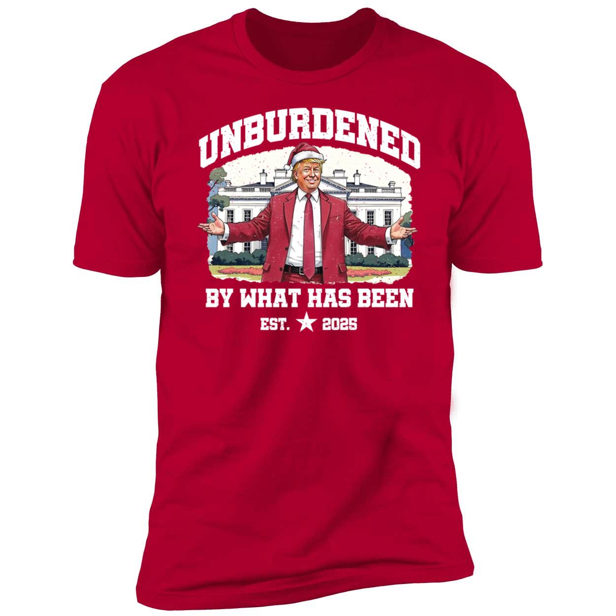 Unburdened By What Has Been Trump Christmas Est 2025 Shirt 5 1.jpg